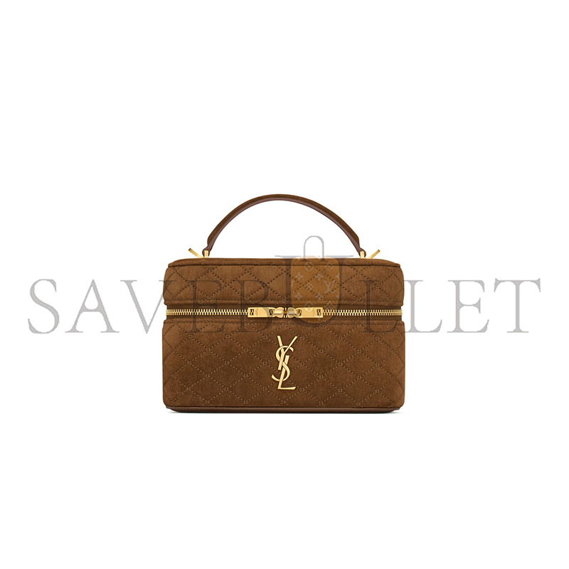YSL GABY VANITY IN SUEDE 7667311U8272138 (18*11*6.5cm)